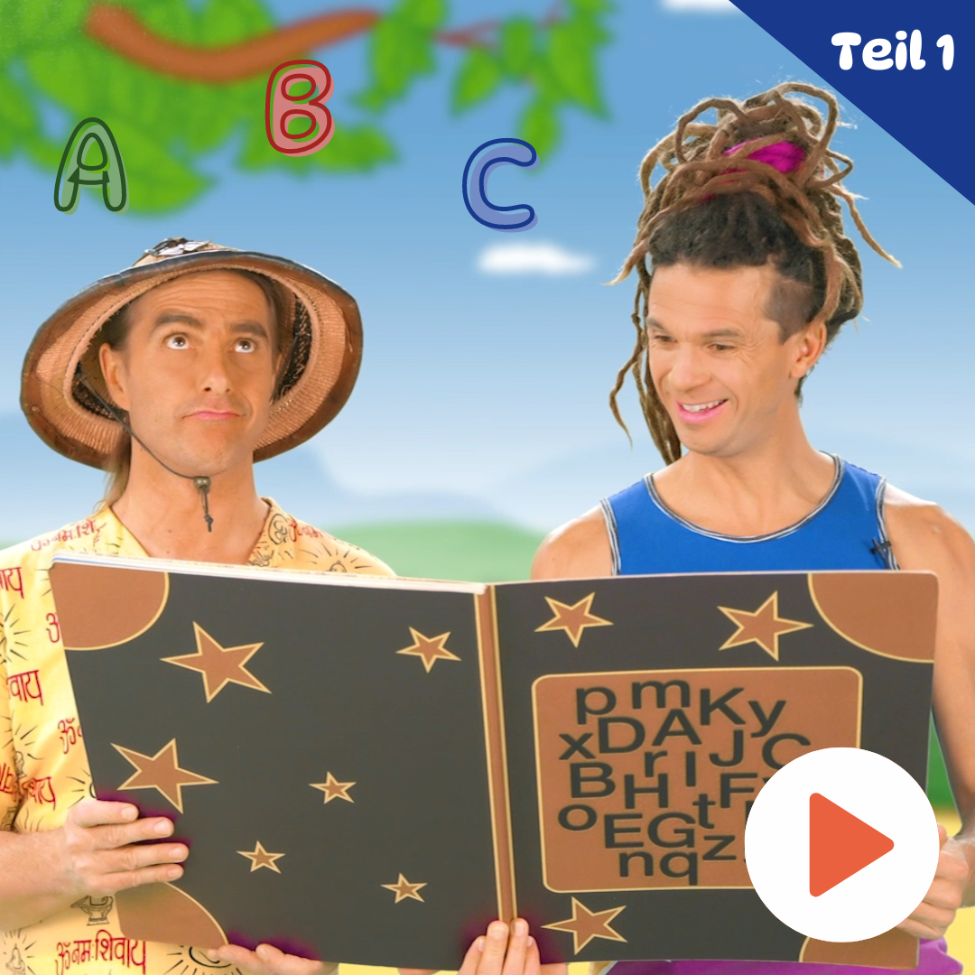 Lerne die Buchstaben A-E mit Rodscha und Tom | Video-Download