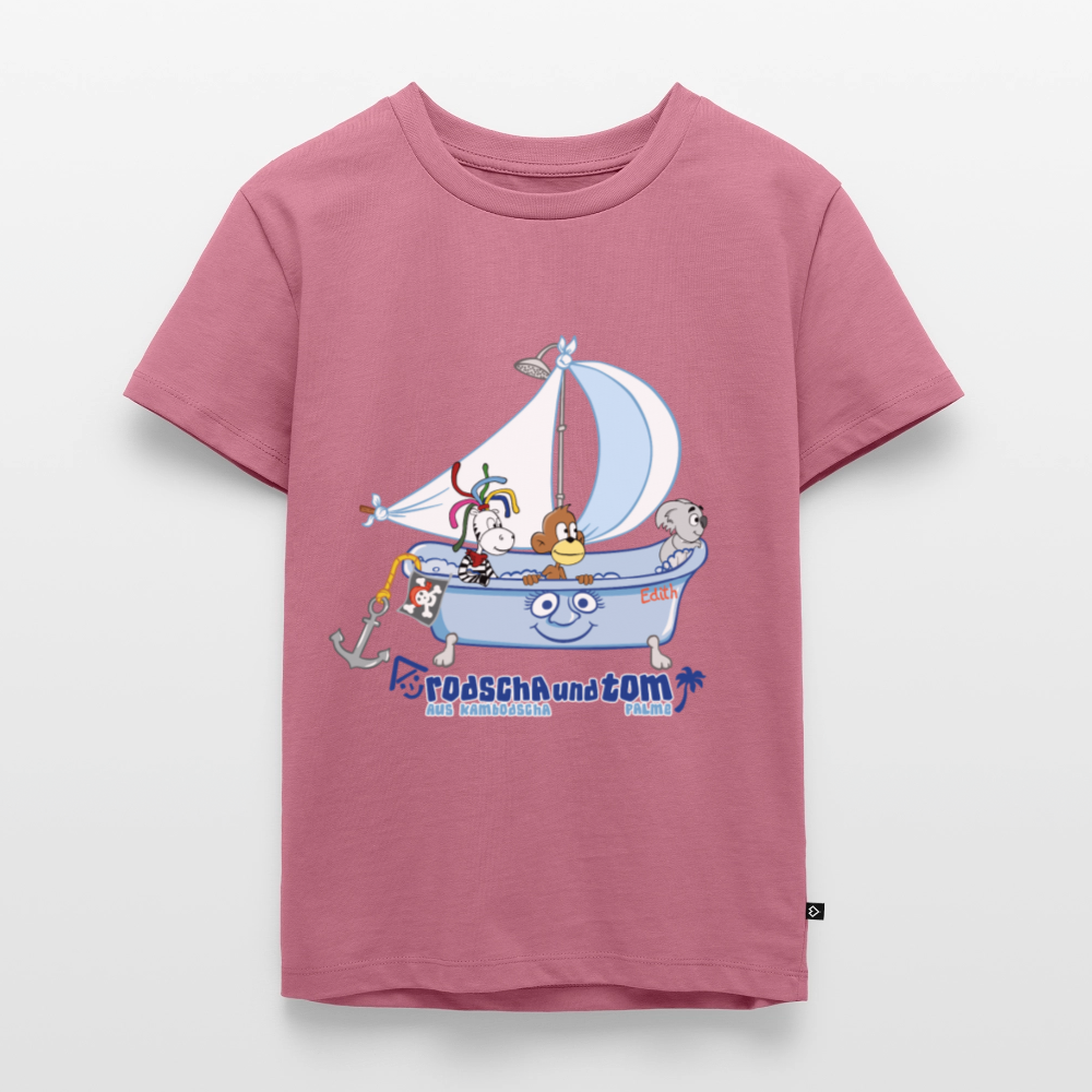 Edith - Kinder T-Shirt aus Bio-Baumwolle - Mauve