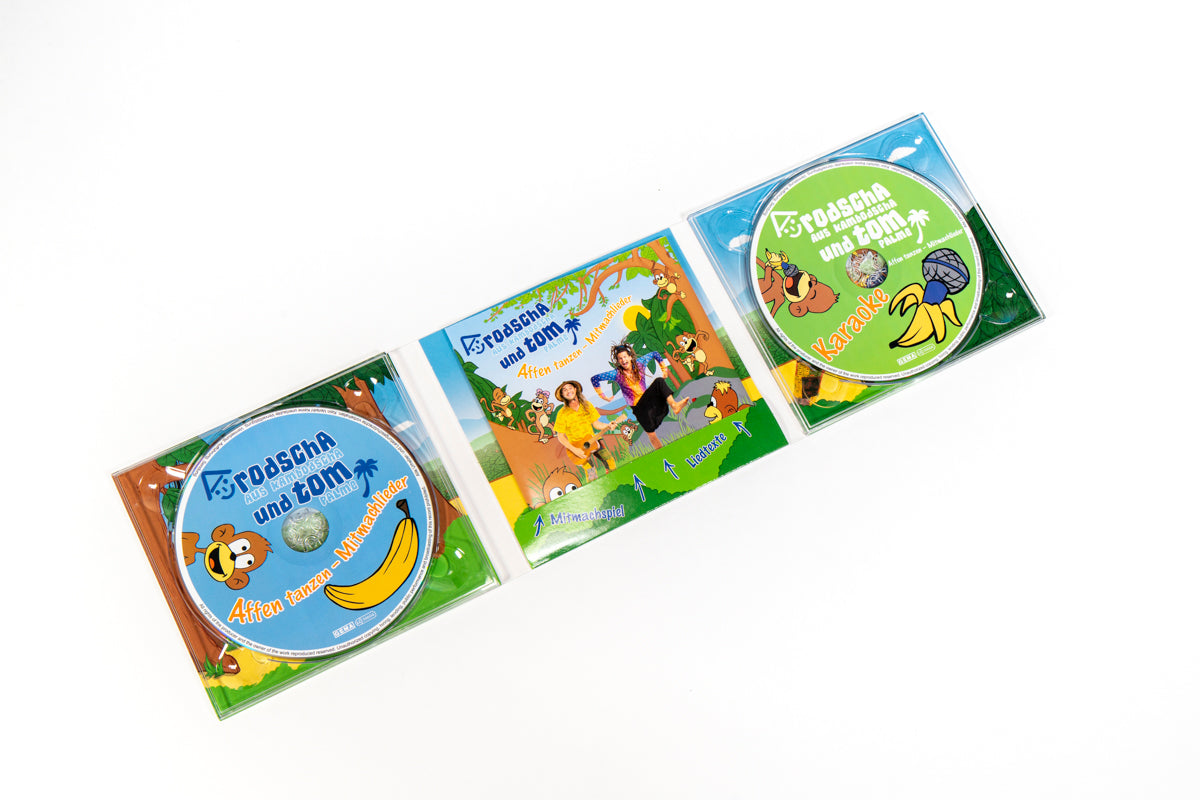 4 Kinderlieder CDs im Sparpaket - Mitmachlieder