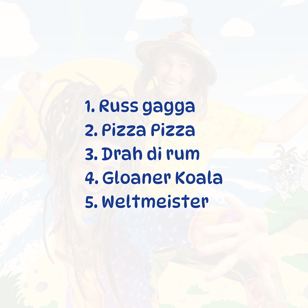 Musikvideos zu Russ Gagga - Mitmachlieder als Video-Download