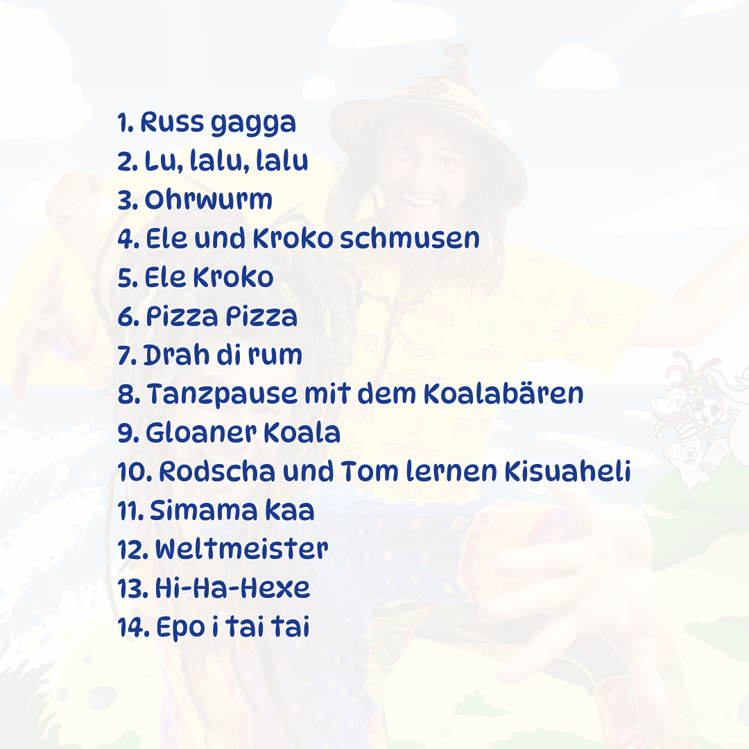 Kinderlieder CD Russ gagga - Mitmachlieder