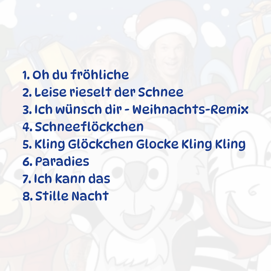 Fröhliche Weihnachten mit Rodscha und Tom - Weihnachtslieder als MP3-Download