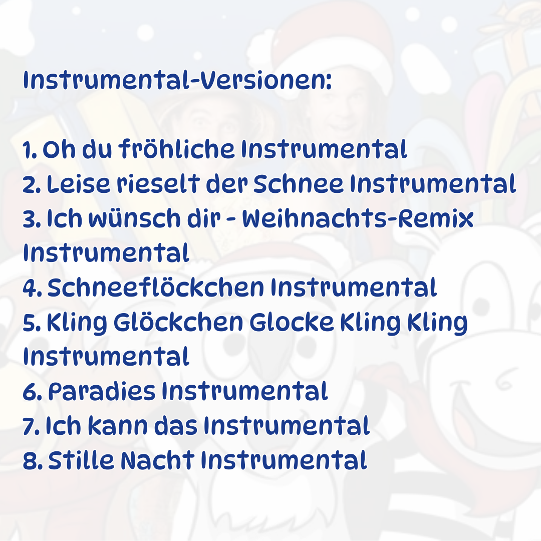 Fröhliche Weihnachten mit Rodscha und Tom - Weihnachtslieder als MP3-Download