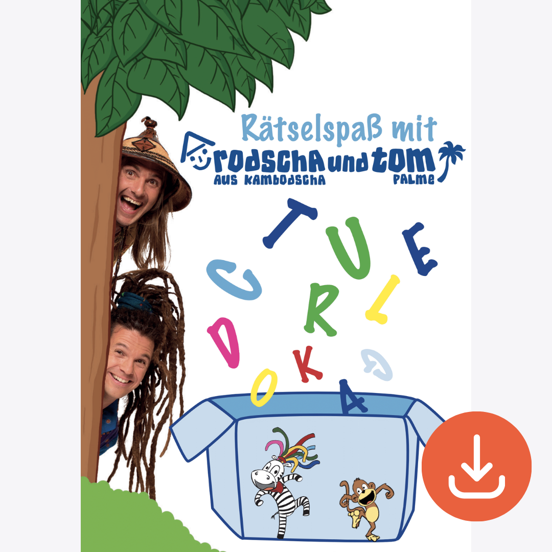 Buchstabenrätsel von Rodscha und Tom als eBook