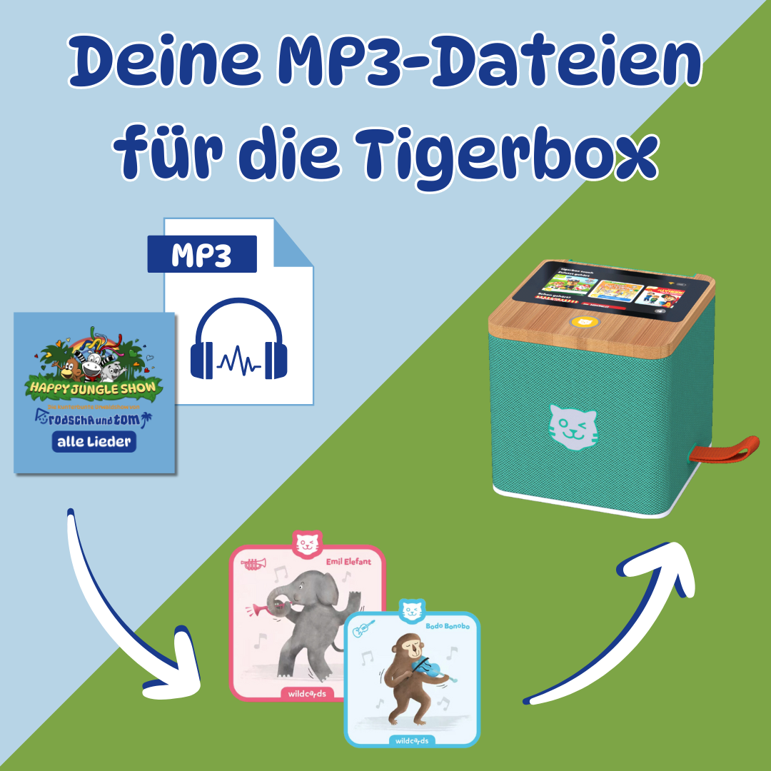 Alle Lieder zur HAPPY JUNGLE SHOW - MP3 Download