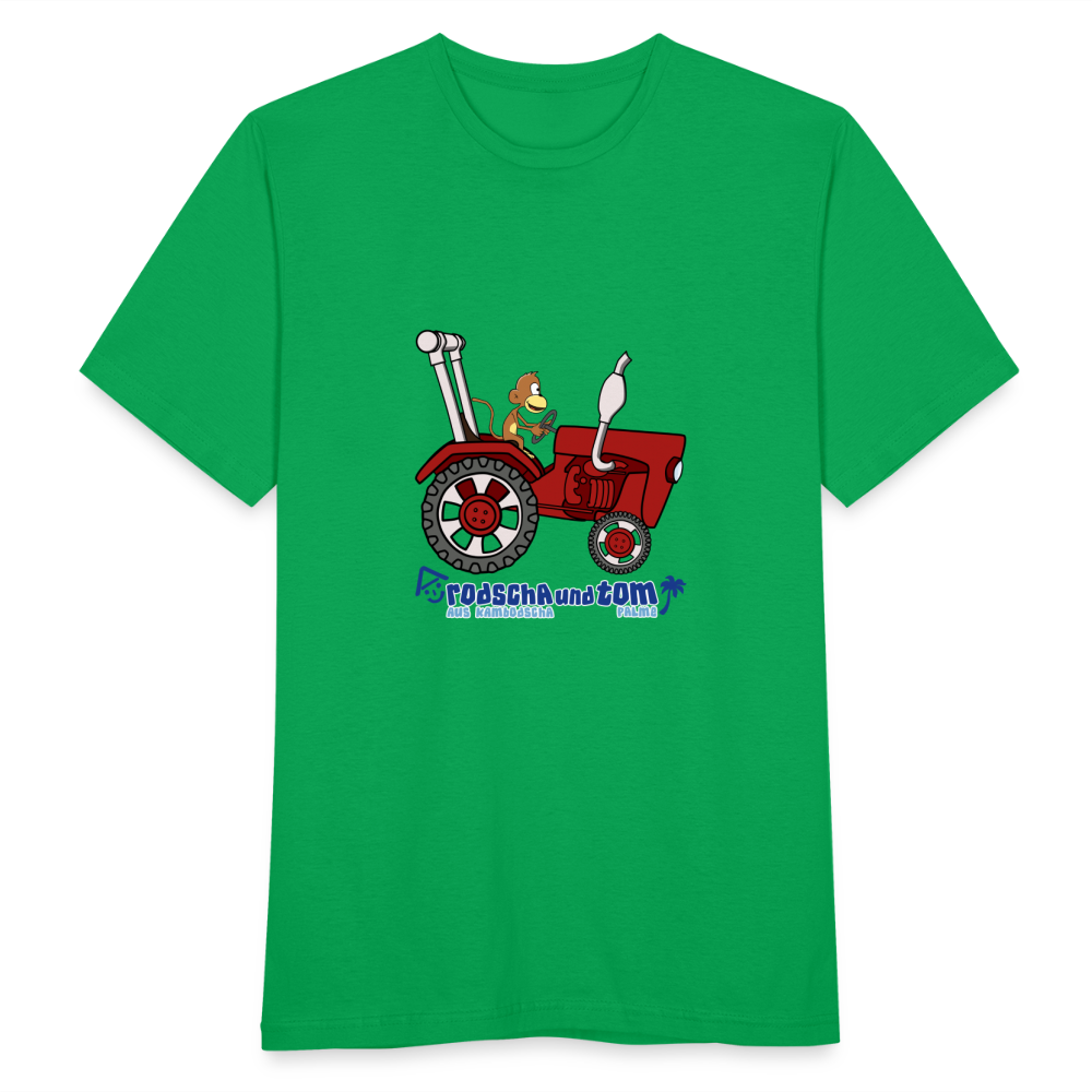 Rodscha und Tom - Bulldog - Männer T-Shirt - Kelly Green
