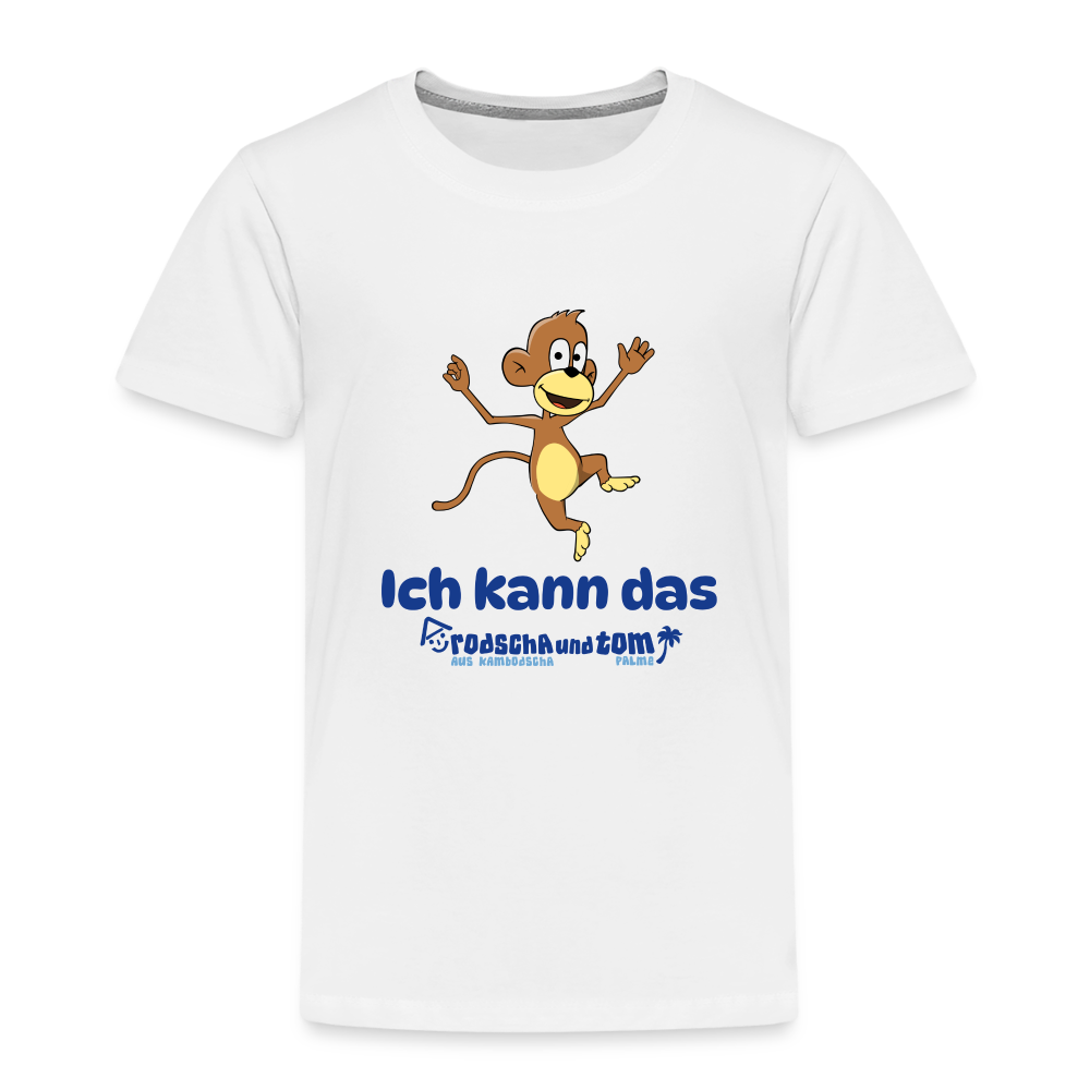 Rodscha und Tom - Ich kann das - Kinder Premium T-Shirt - weiß