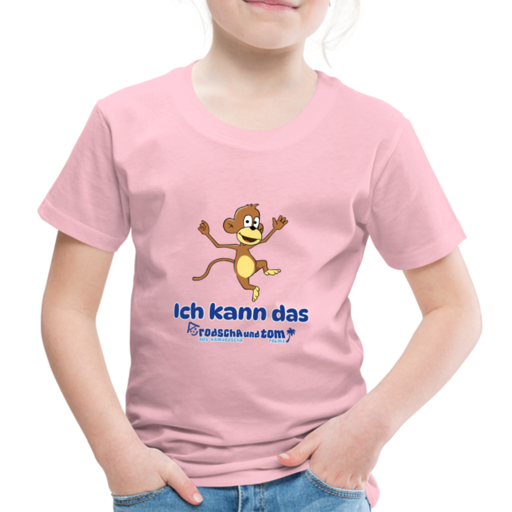 Rodscha und Tom - Ich kann das - Kinder Premium T-Shirt - Hellrosa