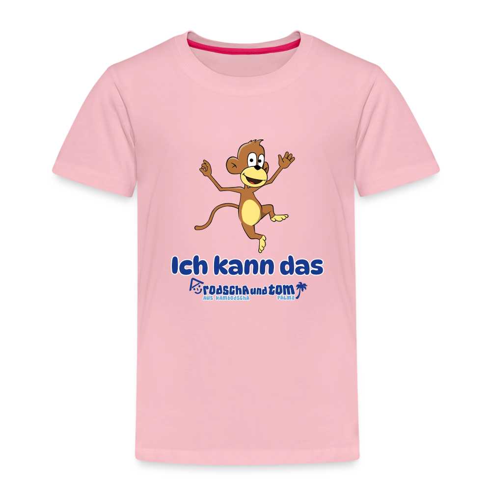 Rodscha und Tom - Ich kann das - Kinder Premium T-Shirt - Hellrosa