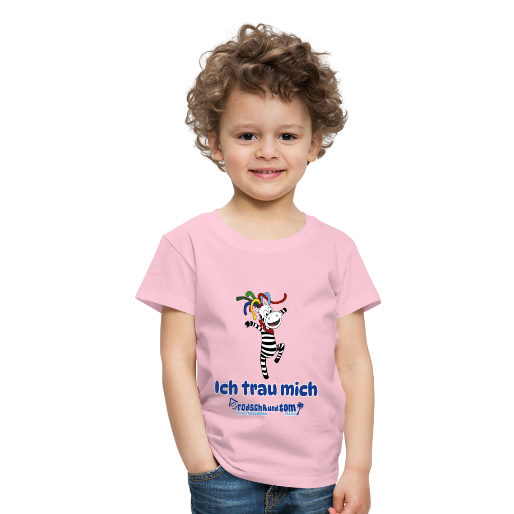 Rodscha und Tom - Ich trau mir - Kinder Premium T-Shirt - Hellrosa