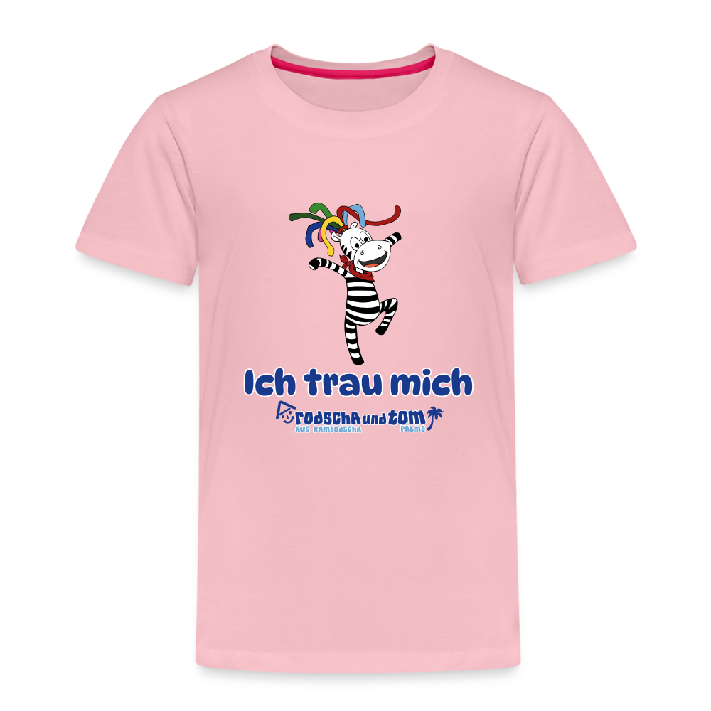 Rodscha und Tom - Ich trau mir - Kinder Premium T-Shirt - Hellrosa