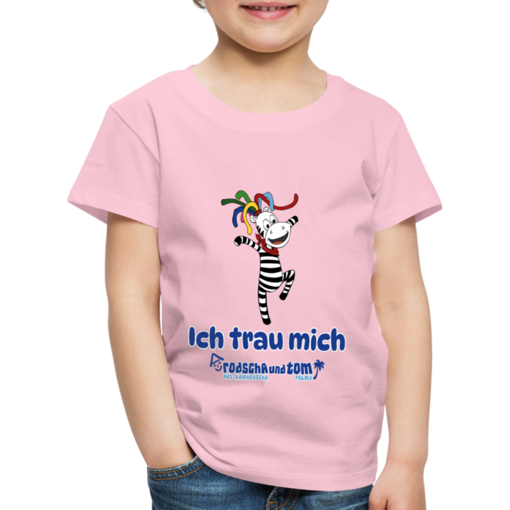 Rodscha und Tom - Ich trau mir - Kinder Premium T-Shirt - Hellrosa