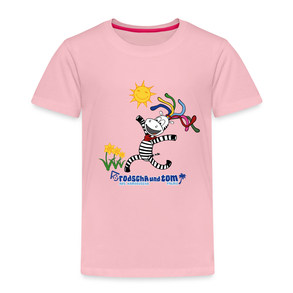 Rodscha und Tom - Sunny day - Kinder Premium T-Shirt - Hellrosa