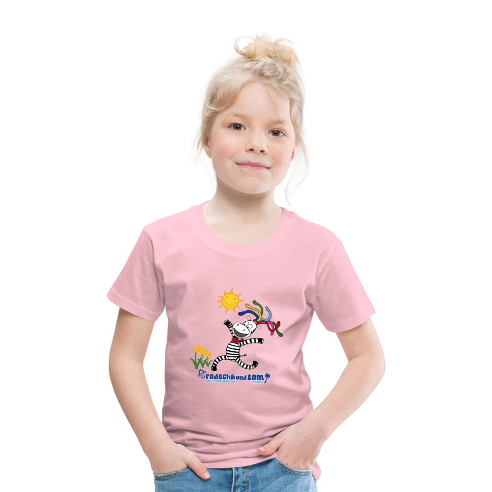 Rodscha und Tom - Sunny day - Kinder Premium T-Shirt - Hellrosa