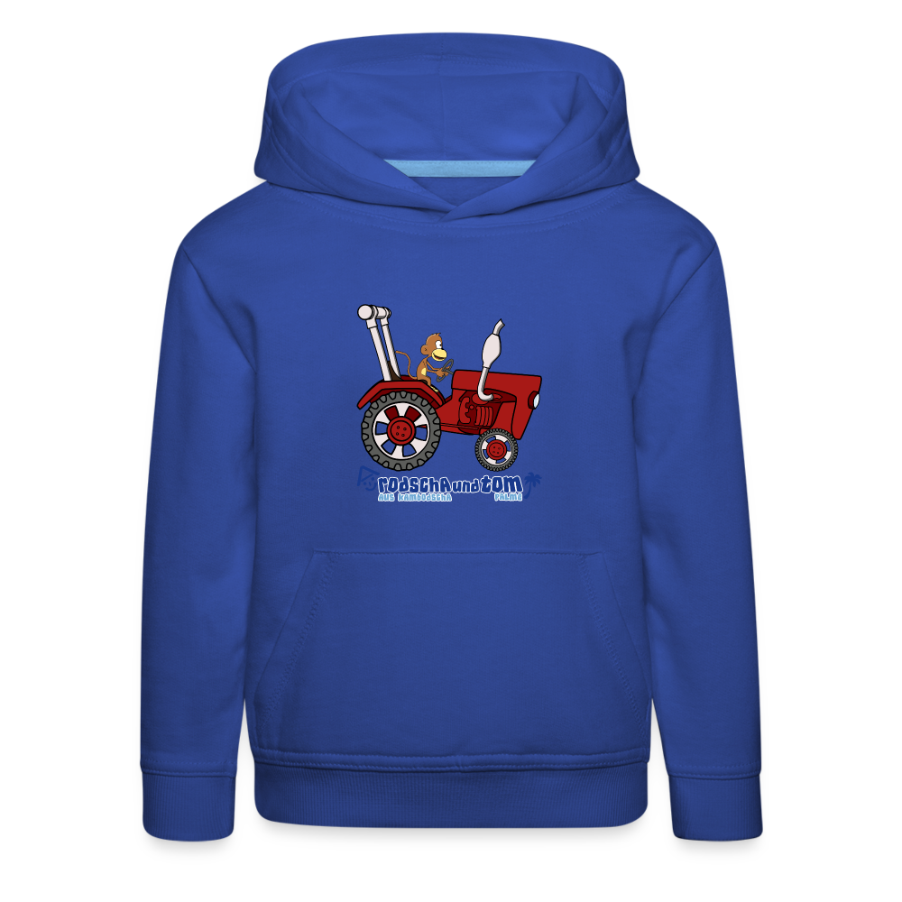 Rodscha und Tom - Bulldog - Kinder Premium Hoodie - Royalblau