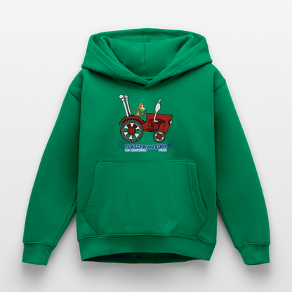Bulldog - Kinder Hoodie - Kelly Green