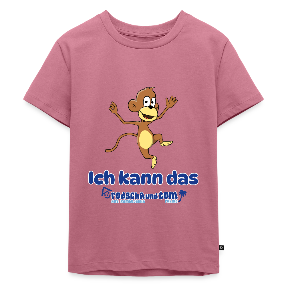 Ich kann das - Kinder T-Shirt aus Bio-Baumwolle - Mauve