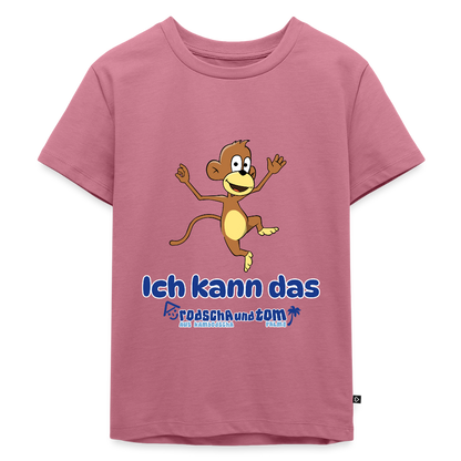 Ich kann das - Kinder T-Shirt aus Bio-Baumwolle - Mauve
