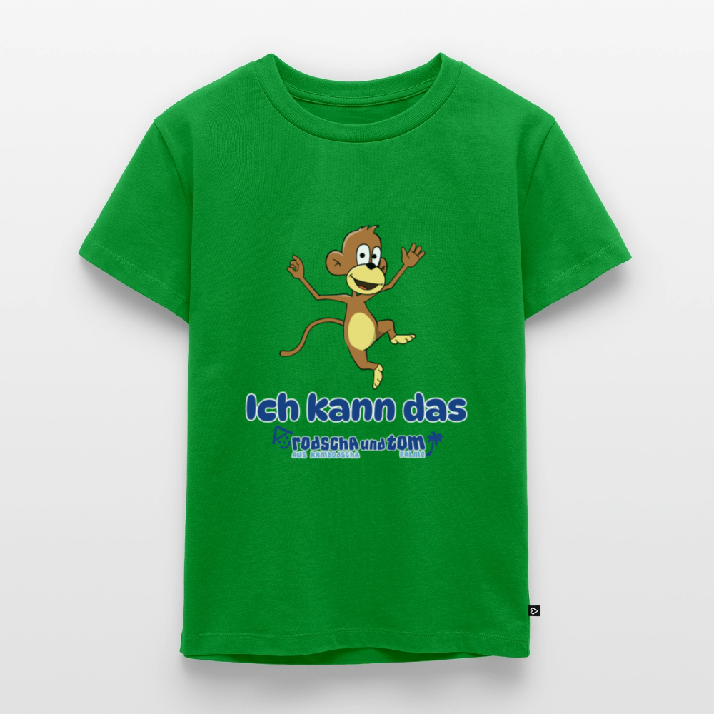Ich kann das - Kinder T-Shirt aus Bio-Baumwolle - Grün