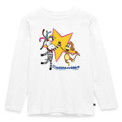 High five - Kinder Langarmshirt - Weiß