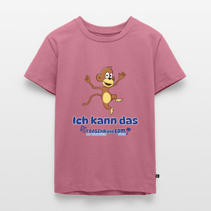 Ich kann das - Kinder T-Shirt aus Bio-Baumwolle - Mauve