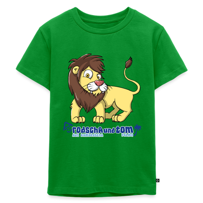 Stark wie ein Löwe - Kinder T-Shirt aus Bio-Baumwolle - Grün