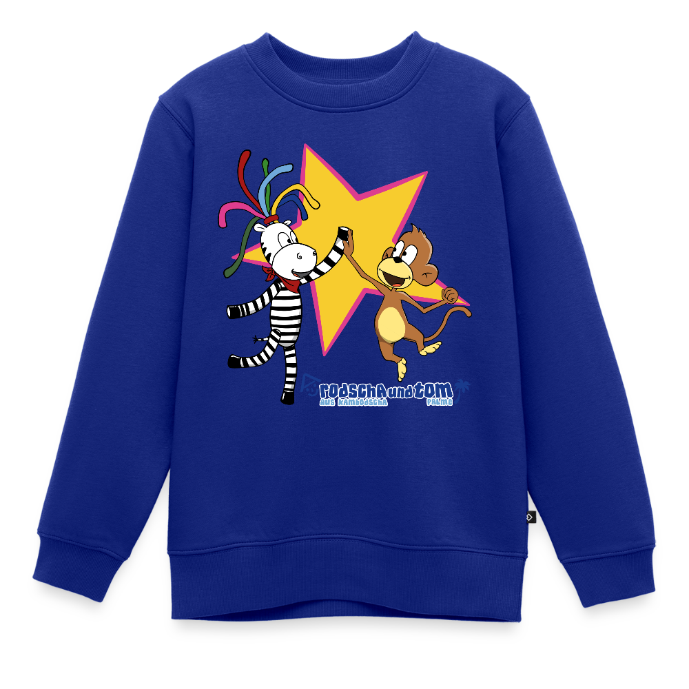 High five - Kinder Pullover - Royalblau