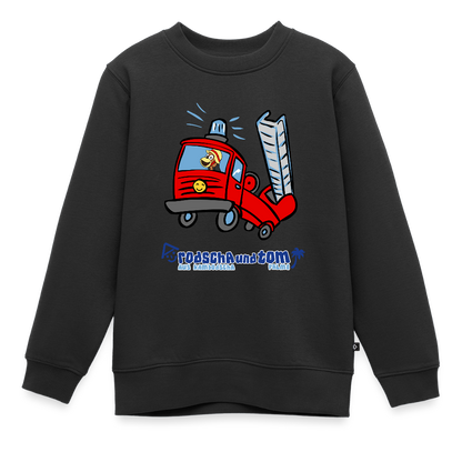 Feuerwehr - Kinder Pullover - Schwarz