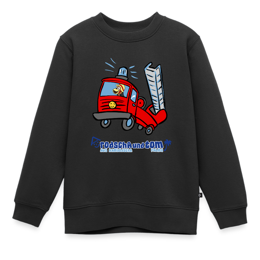 Feuerwehr - Kinder Pullover - Schwarz
