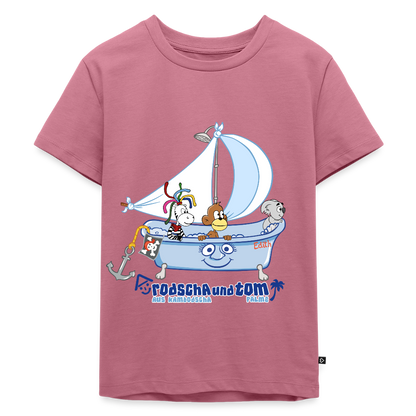 Edith - Kinder T-Shirt aus Bio-Baumwolle - Mauve