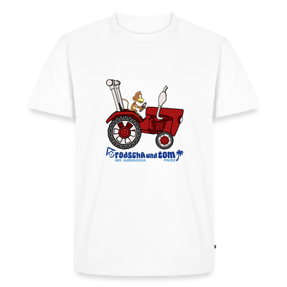 Bulldog - Männer T-Shirt aus Bio-Baumwolle - Weiß