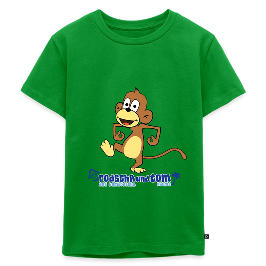 Affe Artis - Kinder T-Shirt aus Bio-Baumwolle - Grün