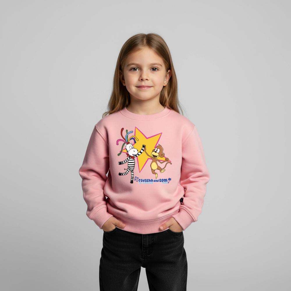 High five - Kinder Pullover - Rosa