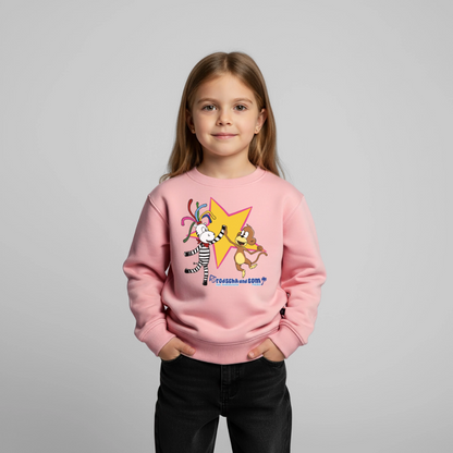 High five - Kinder Pullover - Rosa
