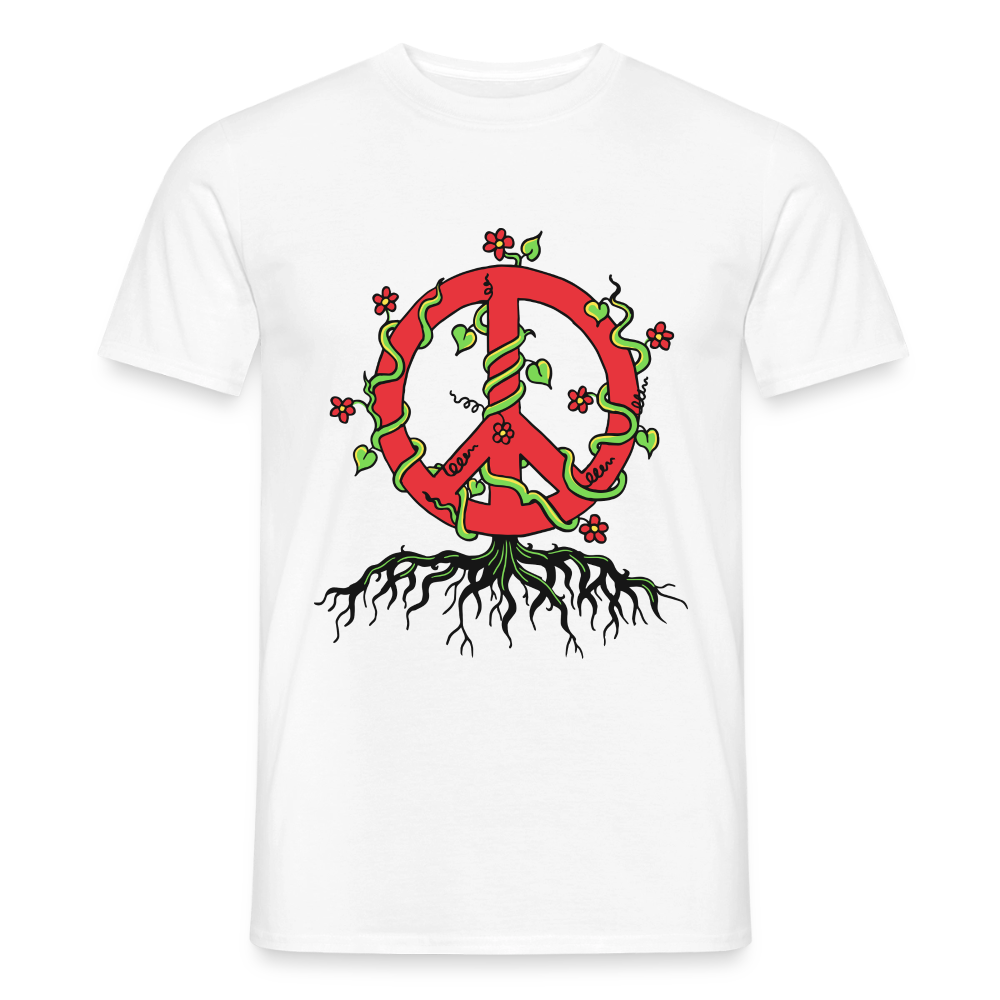 Weißwurscht is - Männer T-Shirt - Weiß