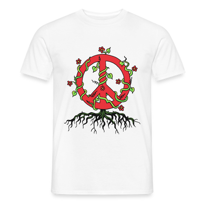 Weißwurscht is - Männer T-Shirt - Weiß