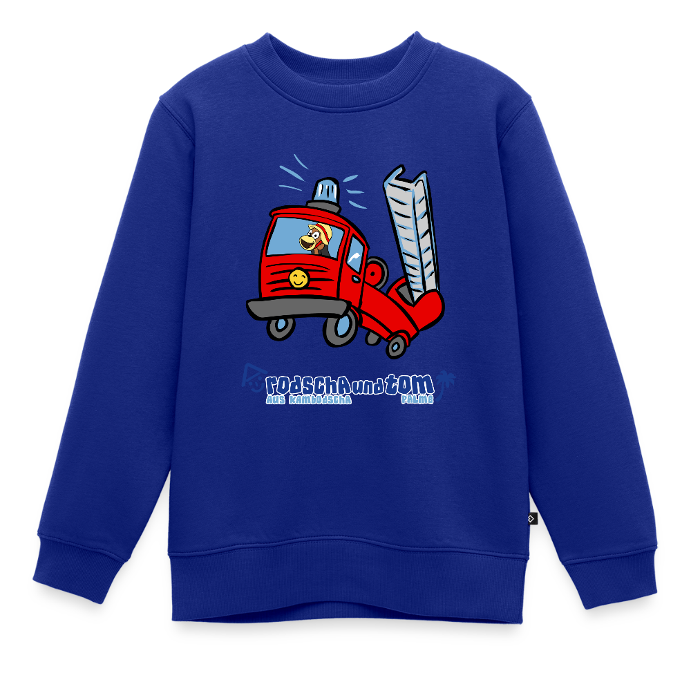 Feuerwehr - Kinder Pullover - Royalblau