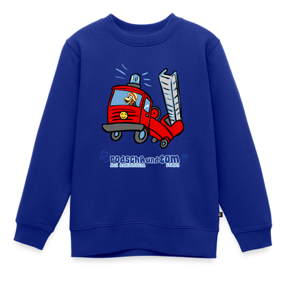 Feuerwehr - Kinder Pullover - Royalblau