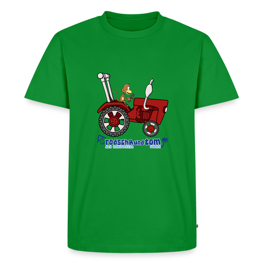 Bulldog - Männer T-Shirt aus Bio-Baumwolle - Grün