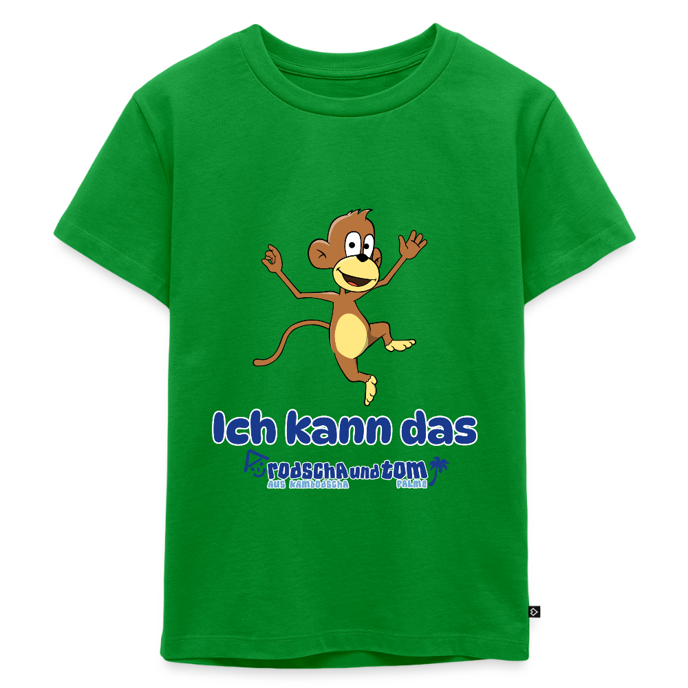 Ich kann das - Kinder T-Shirt aus Bio-Baumwolle - Grün