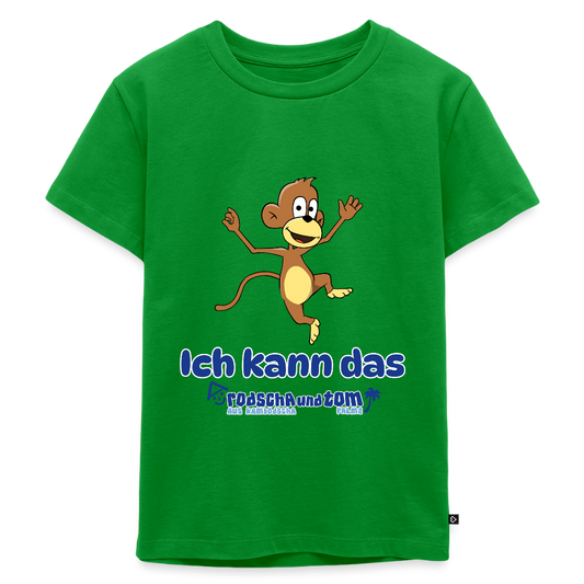 Ich kann das - Kinder T-Shirt aus Bio-Baumwolle - Grün