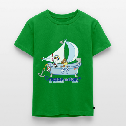 Edith - Kinder T-Shirt aus Bio-Baumwolle - Grün