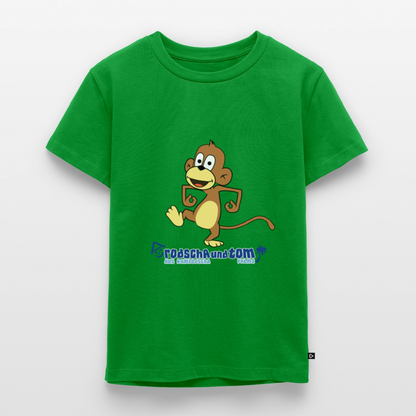 Affe Artis - Kinder T-Shirt aus Bio-Baumwolle - Grün