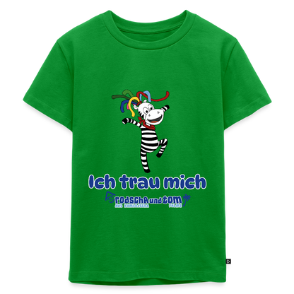 Ich trau mir - Kinder T-Shirt aus Bio-Baumwolle - Grün