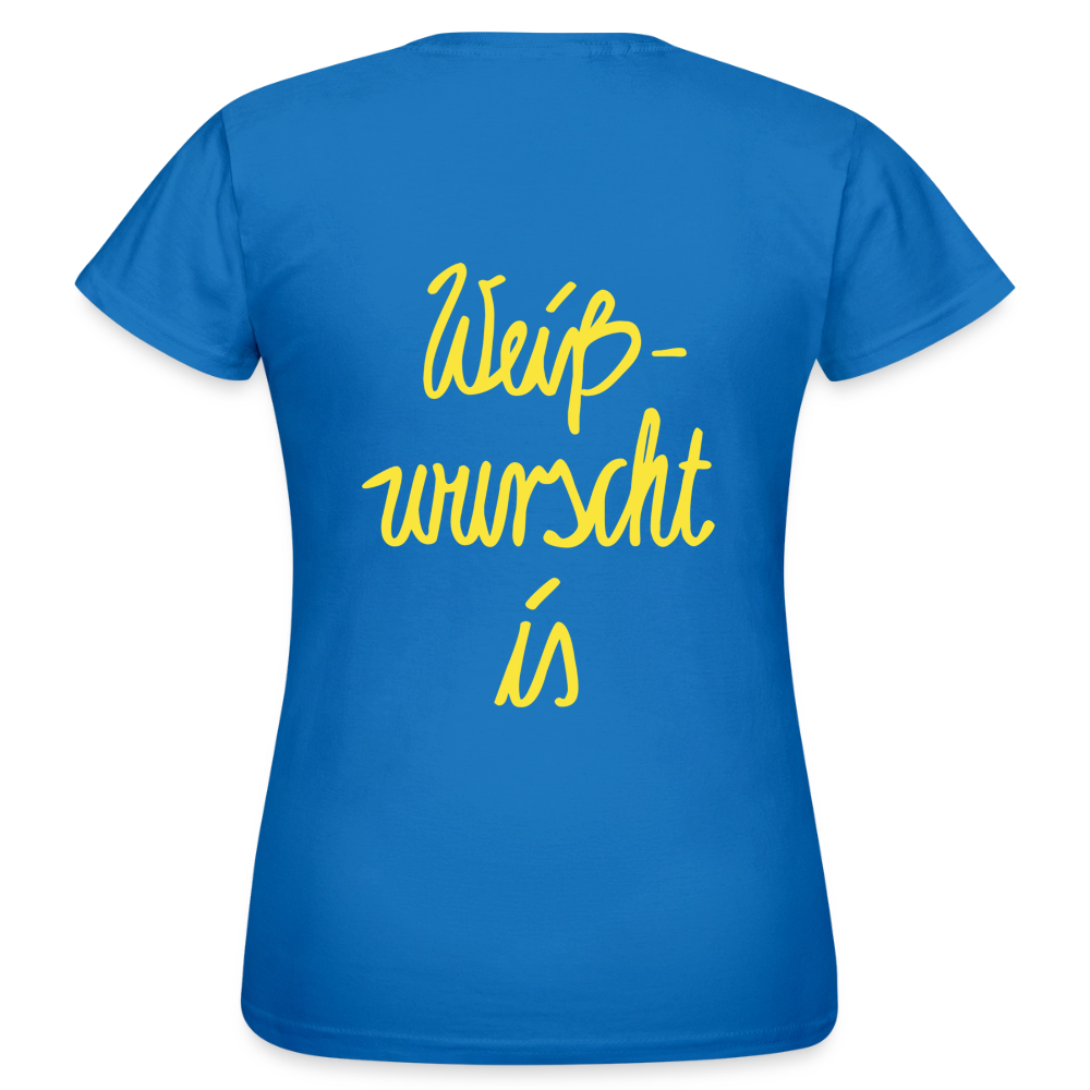 Frauen T-Shirt - Royalblau