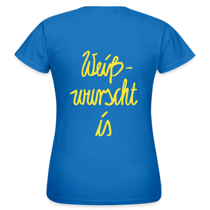 Frauen T-Shirt - Royalblau