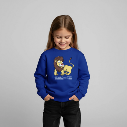 Stark wie ein Löwe - Kinder Pullover - Royalblau