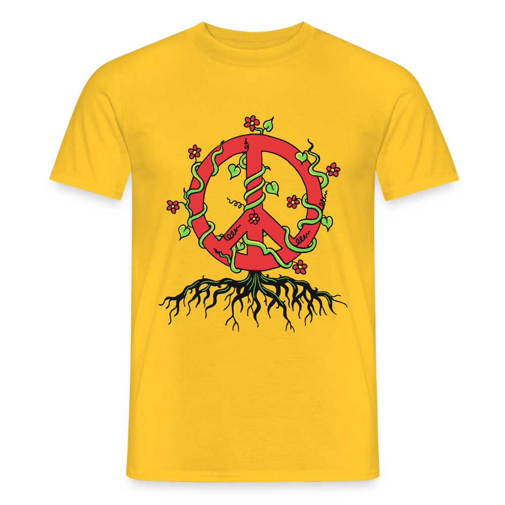 Weißwurscht is - Männer T-Shirt - Gelb