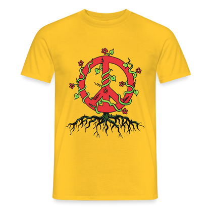 Weißwurscht is - Männer T-Shirt - Gelb