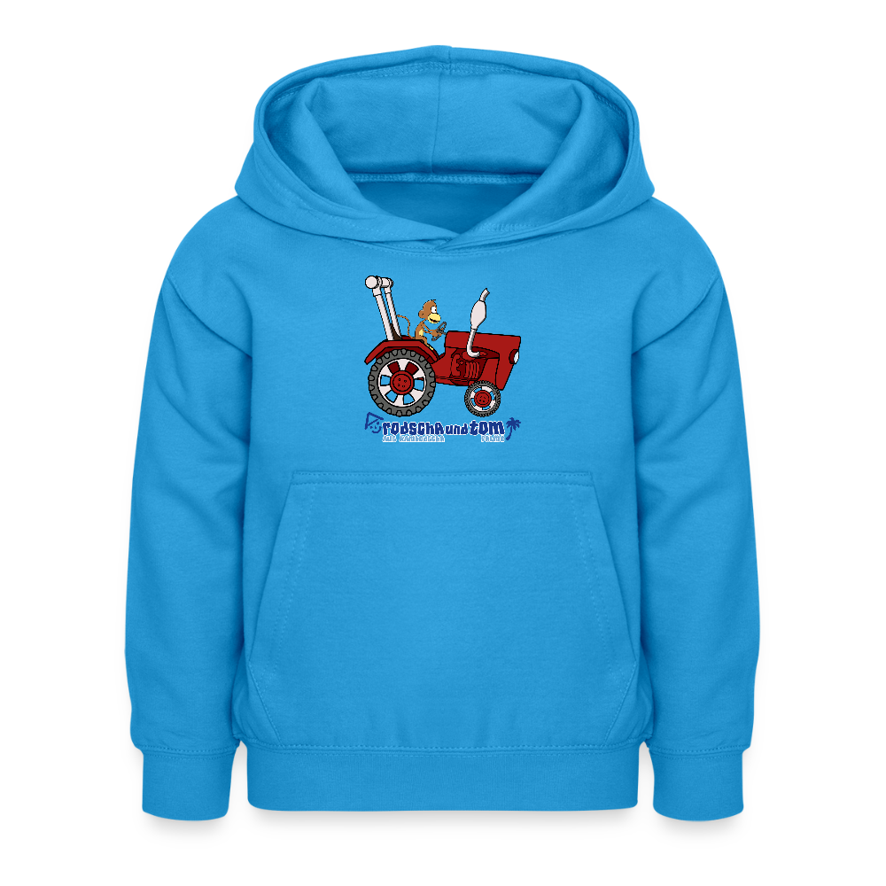 Bulldog - Kinder Hoodie - Meeresblau